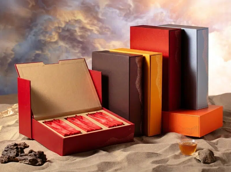 Gourmet Tea and Food Booklet Box