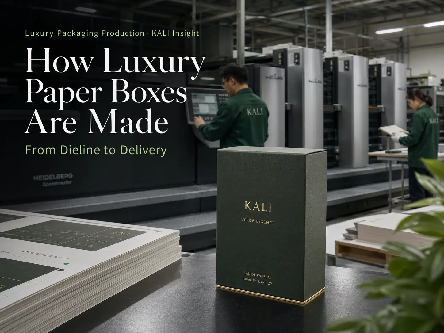 How Custom Luxury Paper Boxes Are Made: From Dieline to Delivery