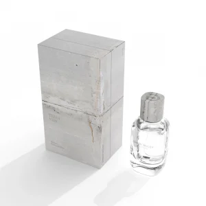Grey Cement Modern Style Flip Top Perfume Box