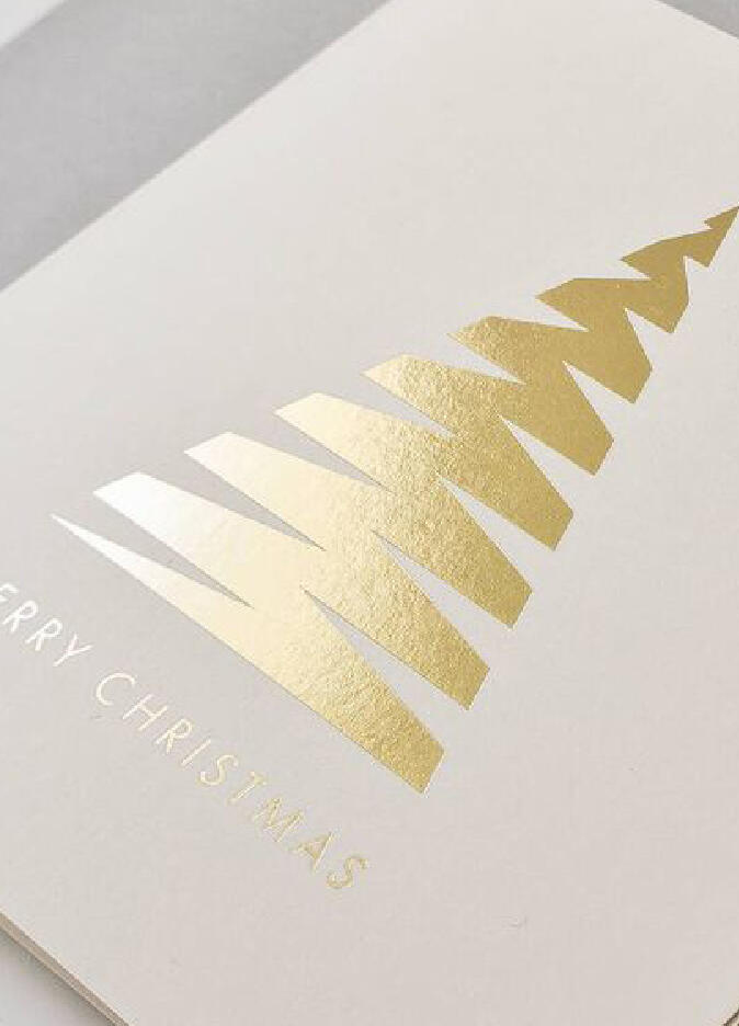Gold Foil Stamping on Box