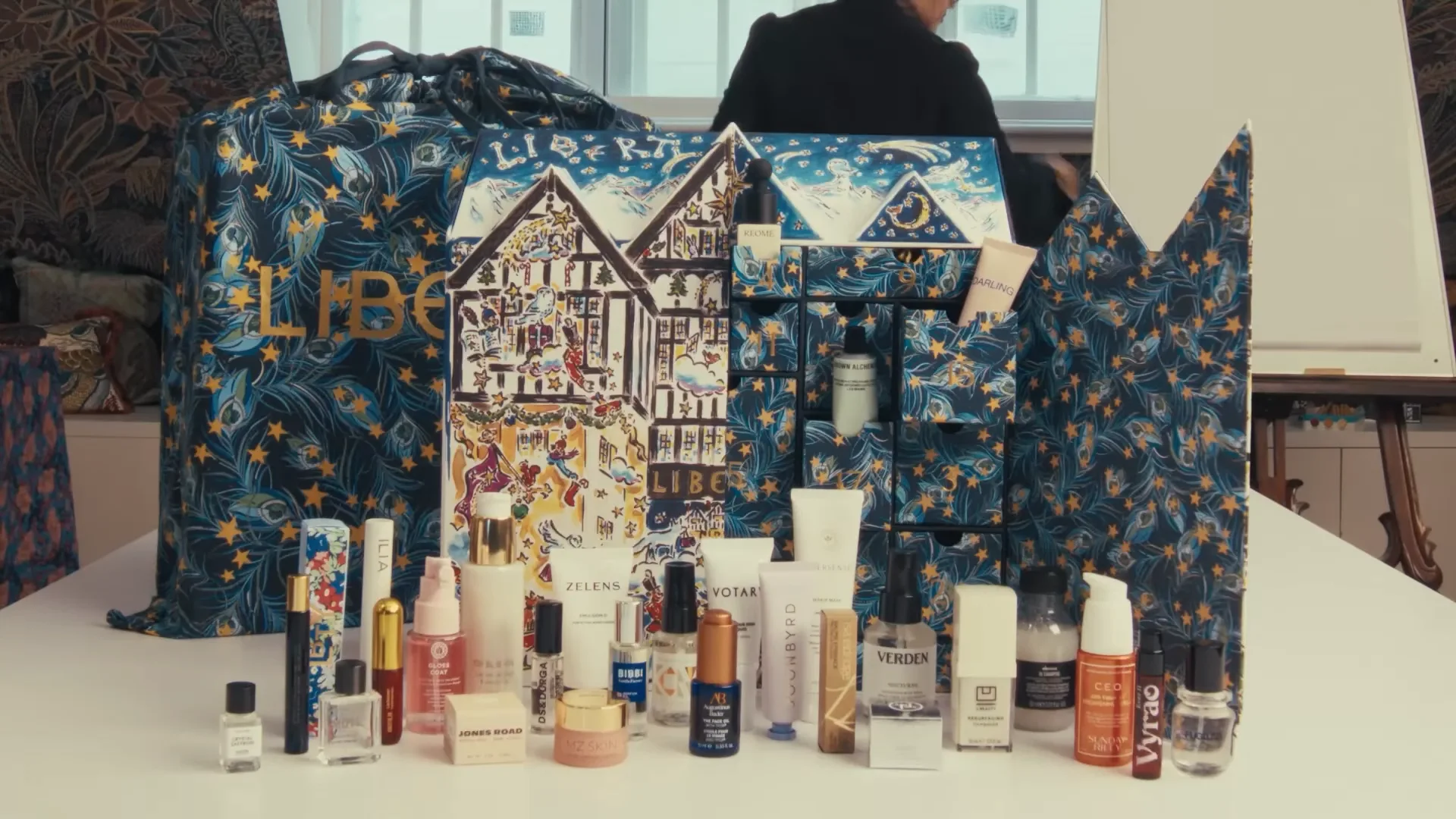 Liberty Beauty Advent Calendar drawer structure 2026