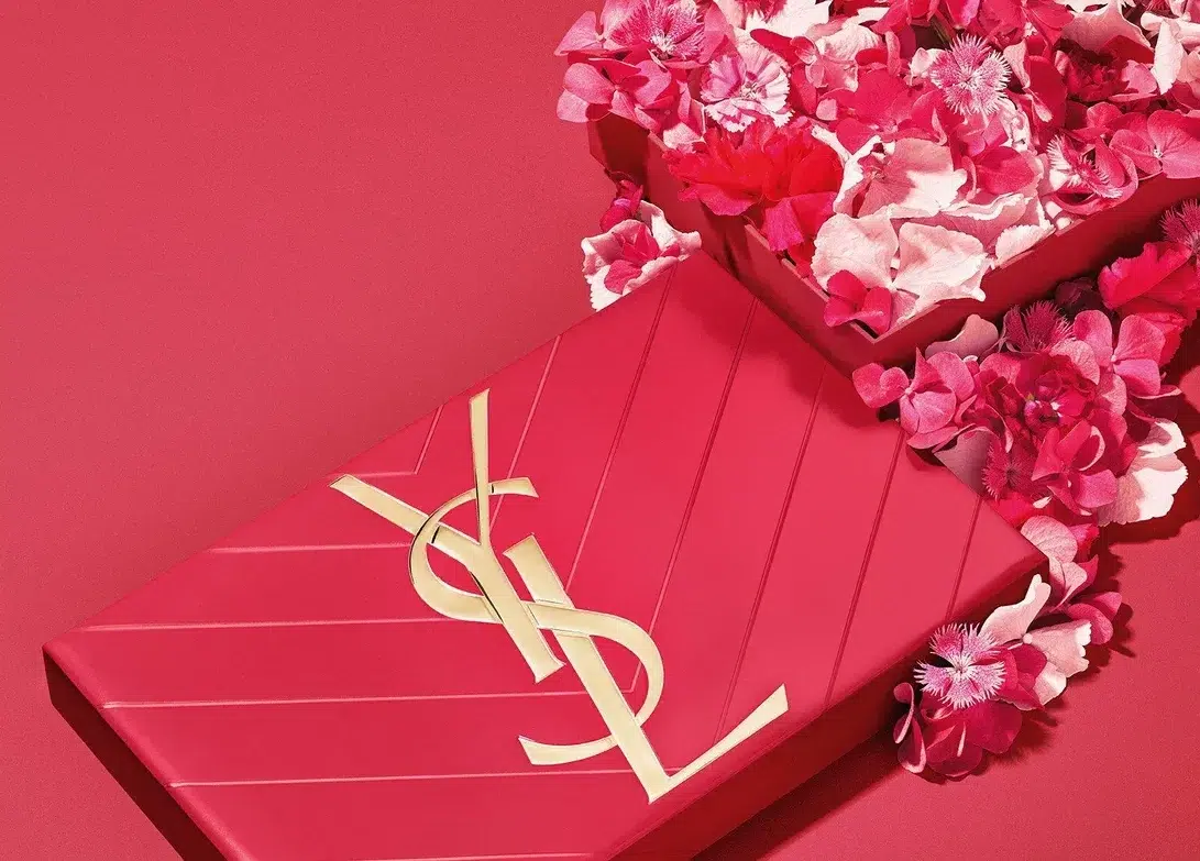 YSL Beauty berry pink Mother's Day luxury gift box 2026