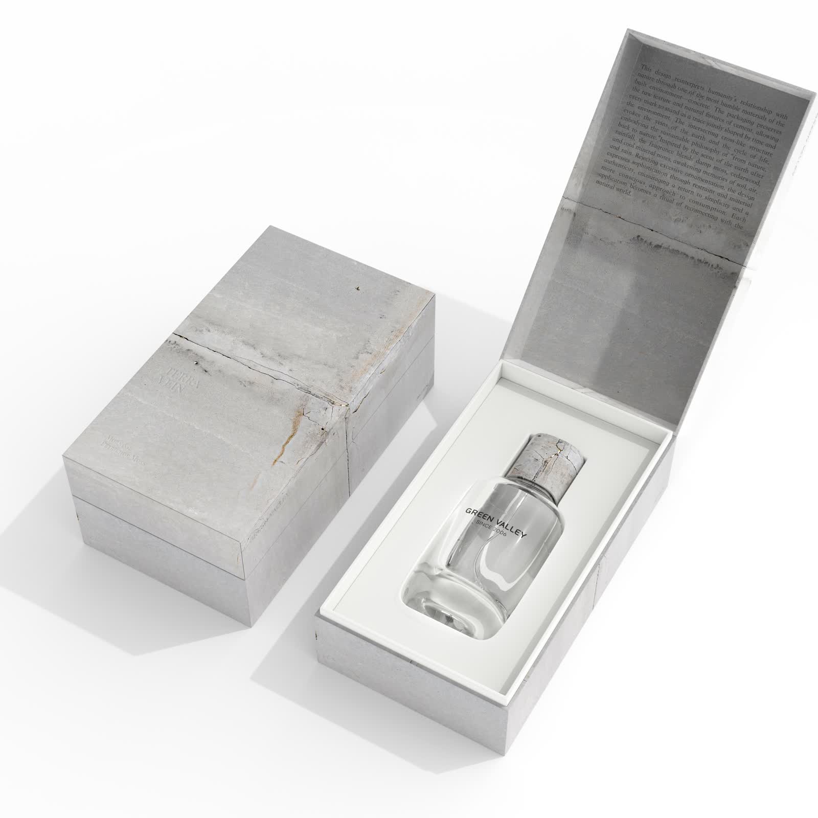 Weathered Pattern Perfume Gift Box